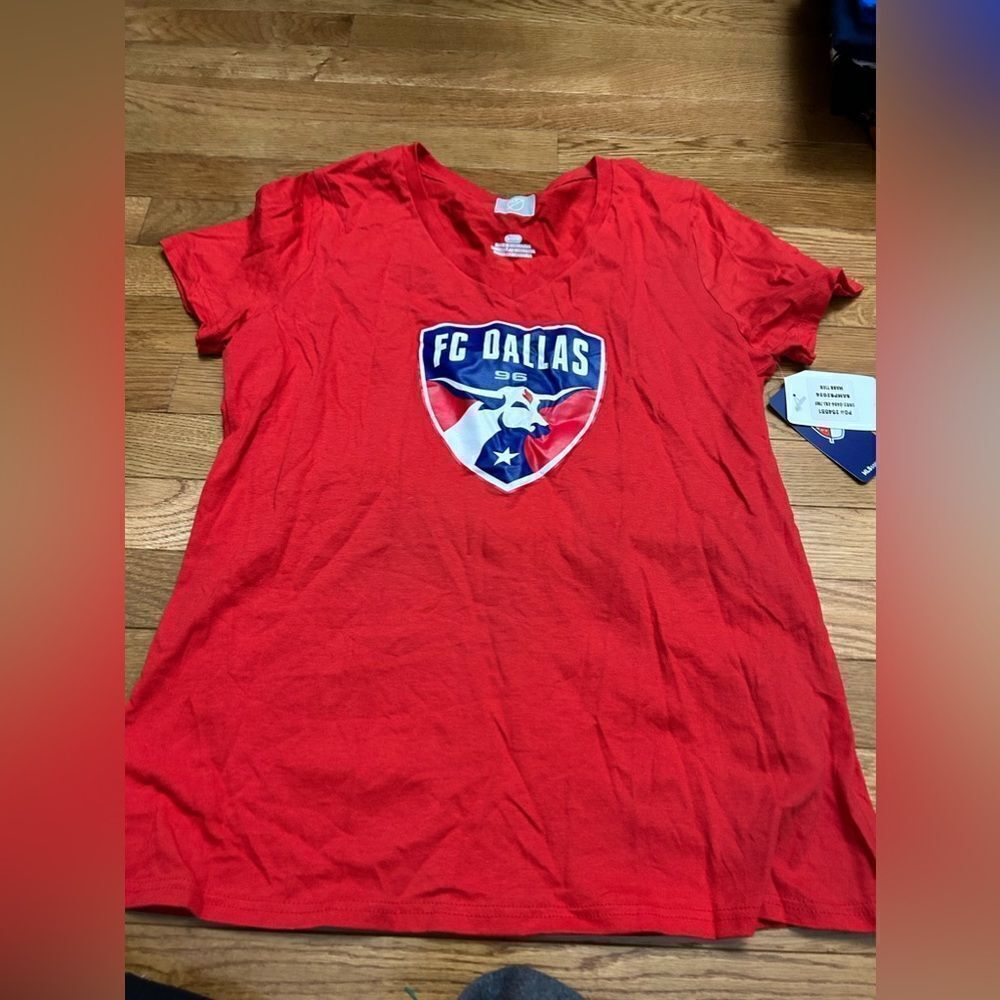Women’s MLS FC Dallas Soccer Tshirt NWT
